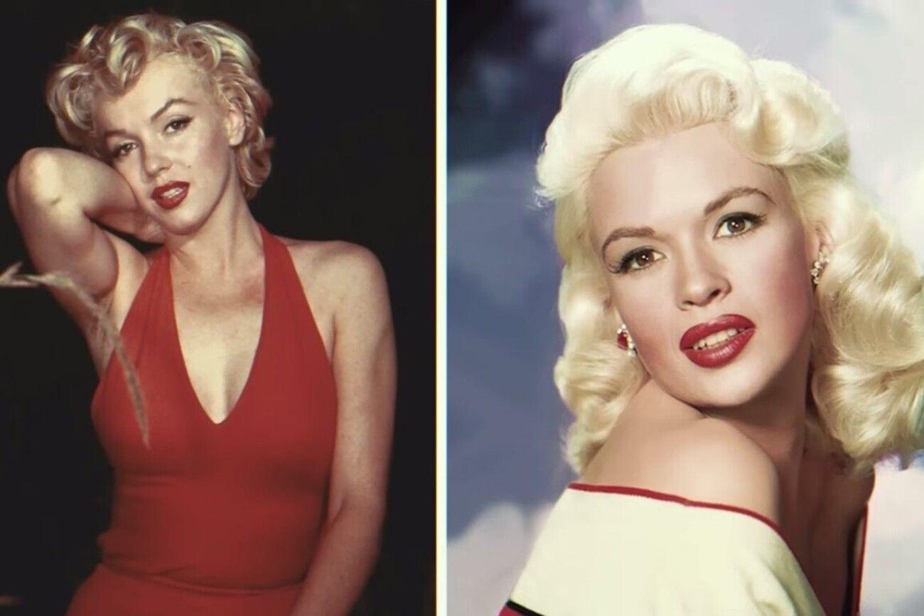 The main rival of Marilyn Monroe: the tragic life of Jayne Mansfield in photos