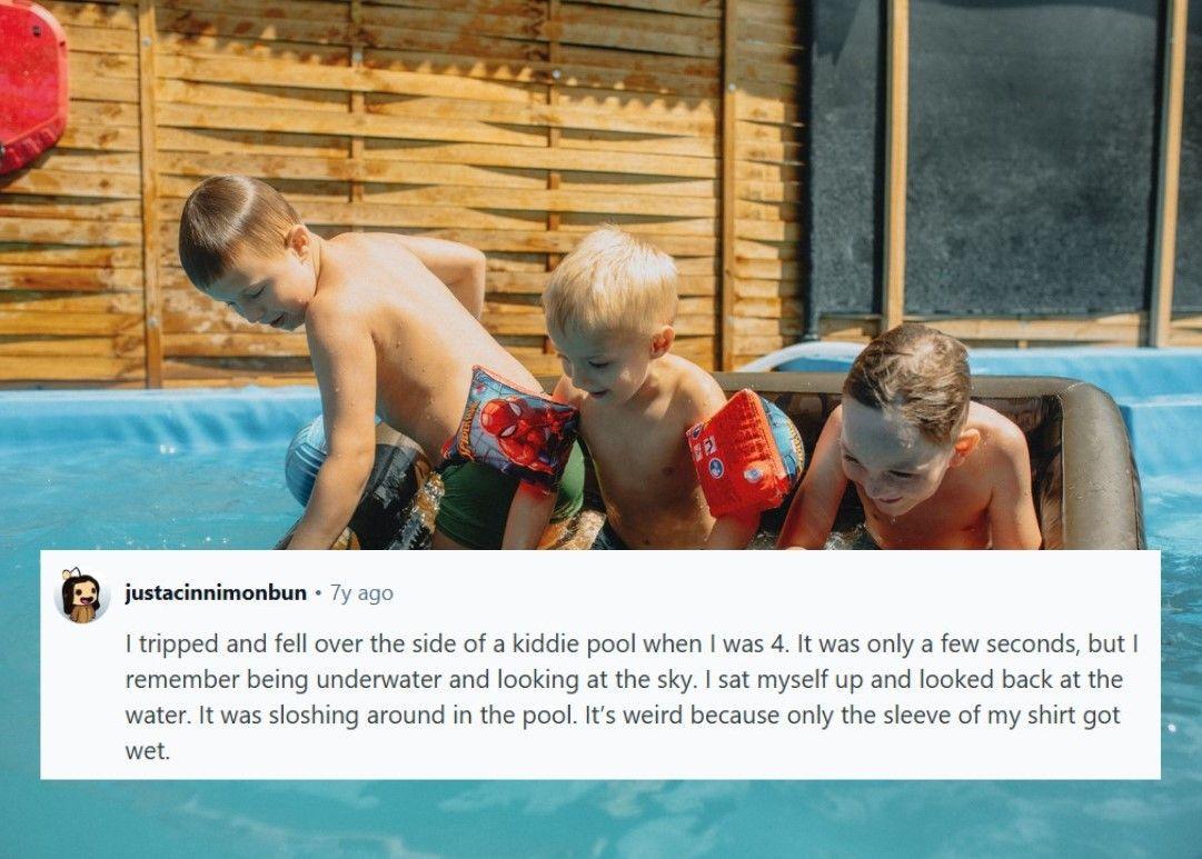 He Was Underwater But Clothes Stayed Dry – Real “Glitch In The Matrix”!